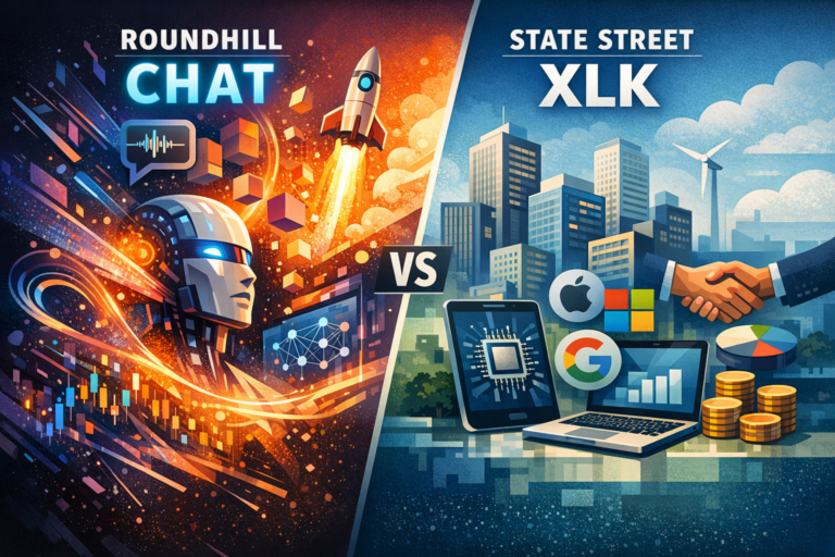 Kumpi on parempi tekoäly-ETF: Roundhillin CHAT vai State Streetin XLK?