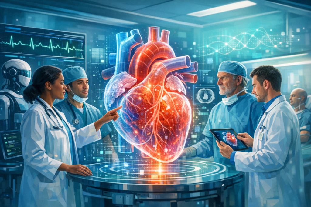Tekoälyavusteinen diagnostiikka johti sydämensiirtoon