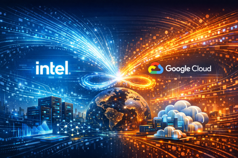 Intel ja Google Cloud yhteistyöhön vauhdittamaan Intelin tekoälypohjaista yritysmuutosta