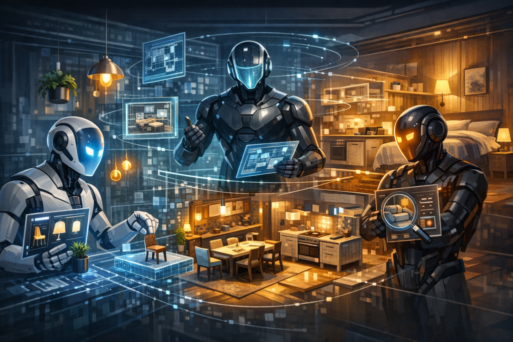 Tekoälyagentit luovat virtuaalisia harjoitusympäristöjä robottien koulutukseen