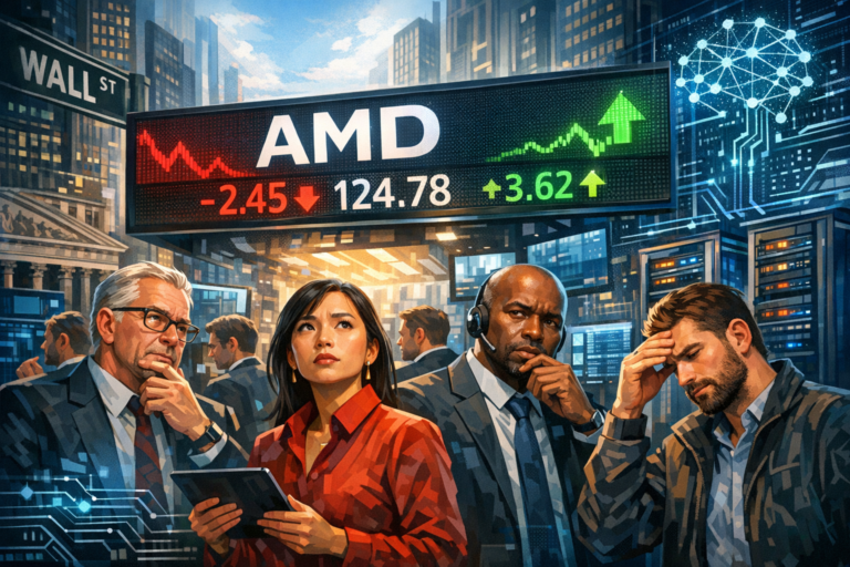 Wall Street arvioi AMD:n osakkeen yliarvostetuksi – onko syytä huoleen?