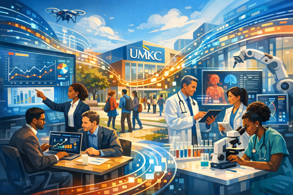 UMKC hyödyntää tekoälyä monialaisesti ja innovatiivisesti